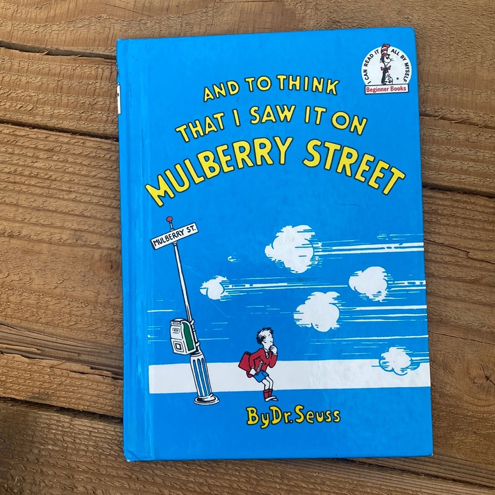 And To Think I Saw It On Mulberry Street by Dr. Seuss discontinued